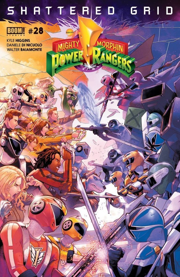 Mighty Morphin Power Rangers 28 Shattered Grid
