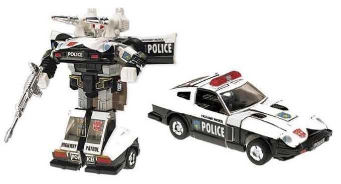 Transformers giocattoli 1984