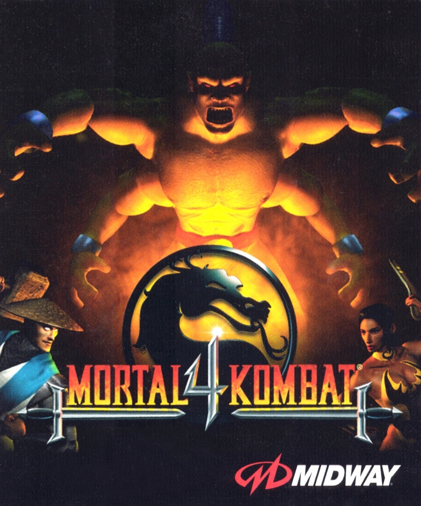 Mortal Kombat 4 copertina videogioco